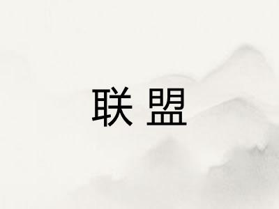 联盟