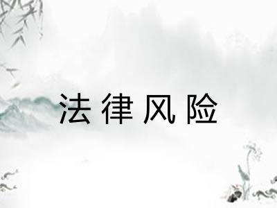 法律风险