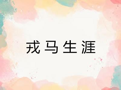 戎马生涯