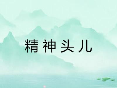 精神头儿