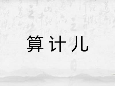 算计儿