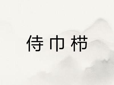 侍巾栉