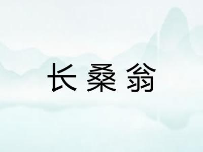 长桑翁