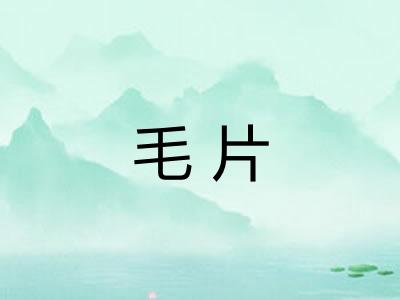 毛片