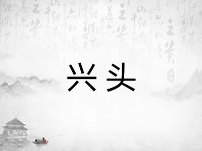 兴头