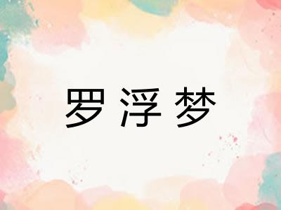 罗浮梦