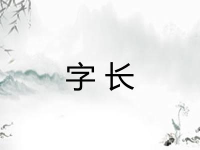 字长