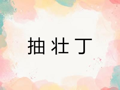 抽壮丁