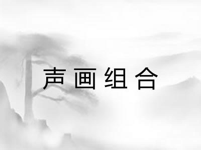 声画组合