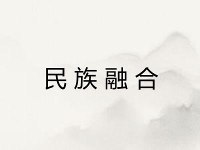 民族融合