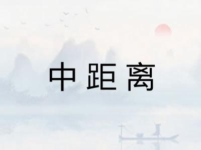 中距离