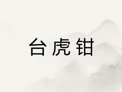 台虎钳