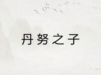 丹努之子