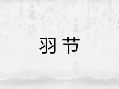 羽节