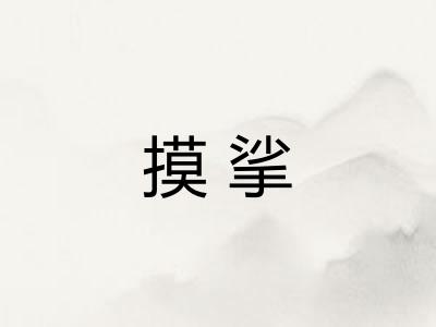 摸挲