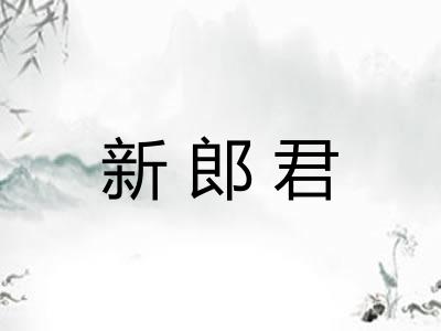 新郎君