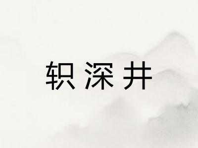 轵深井