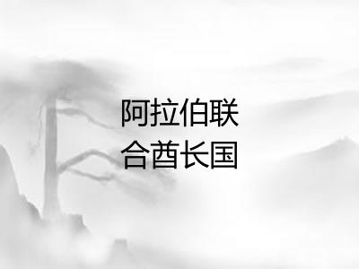 阿拉伯联合酋长国