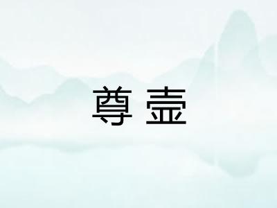尊壸