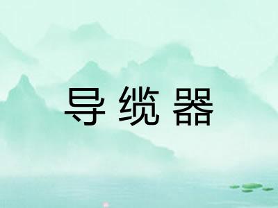 导缆器