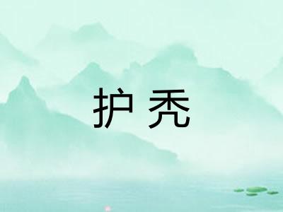 护秃