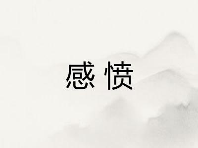 感愤