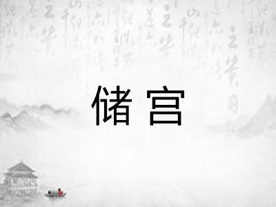储宫