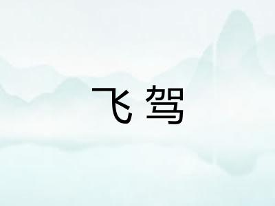 飞驾