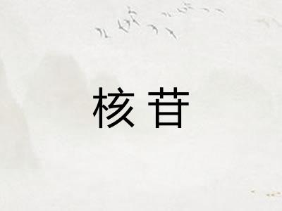 核苷