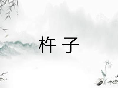 杵子