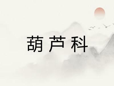 葫芦科