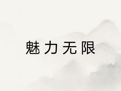 魅力无限