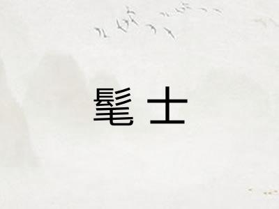髦士