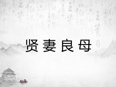 贤妻良母