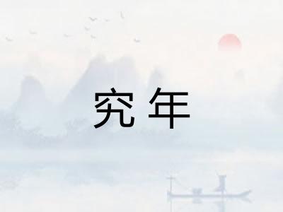 究年