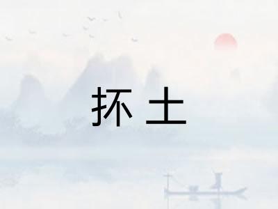 抔土