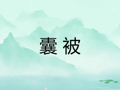 囊被