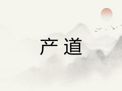 产道