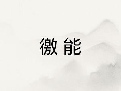 徼能