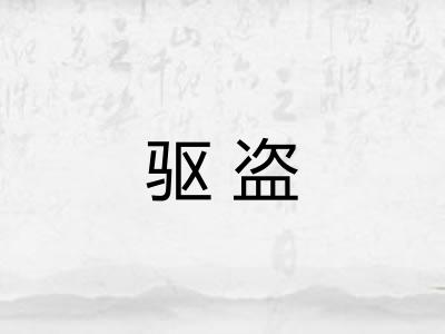 驱盗