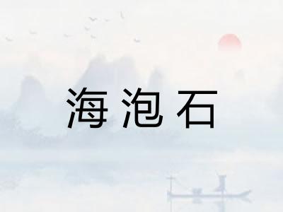 海泡石