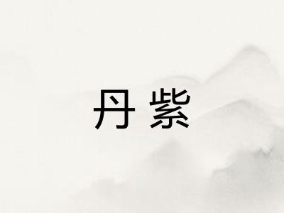 丹紫