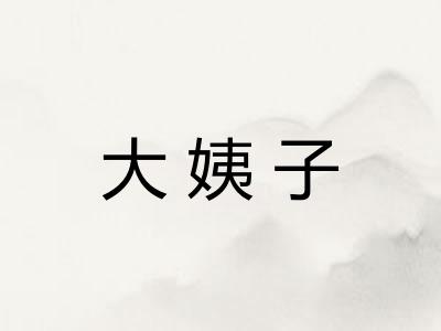 大姨子