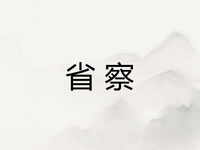 省察