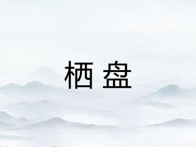 栖盘
