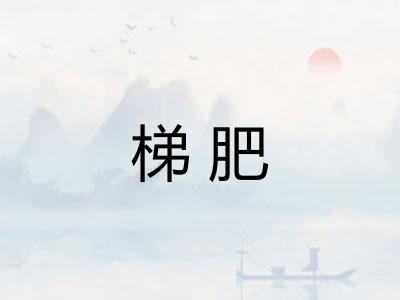 梯肥