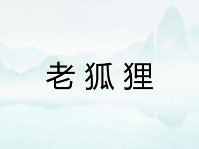 老狐狸