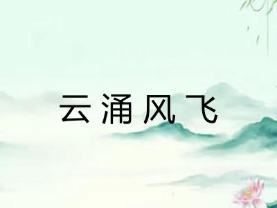 云涌风飞