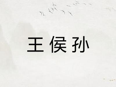 王侯孙