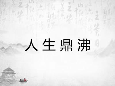 人生鼎沸